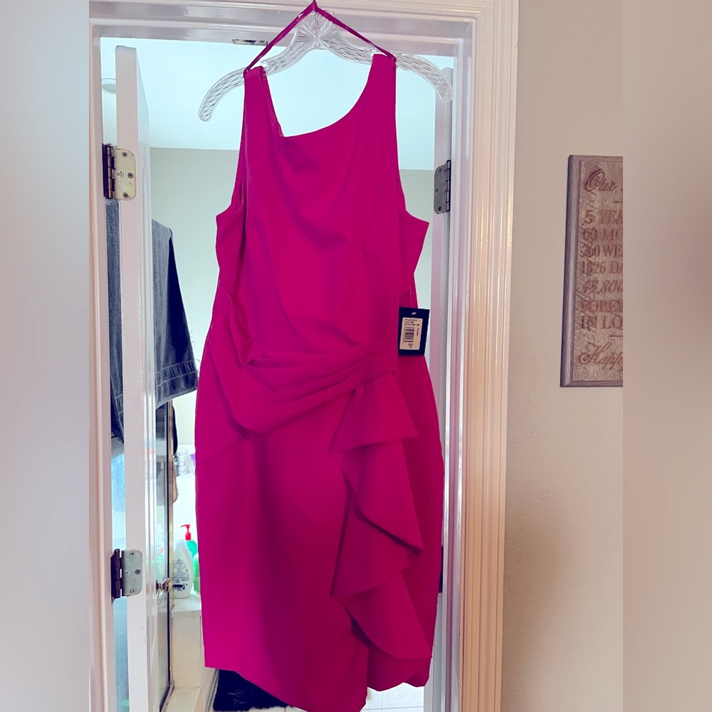 Marina Dress - NWT - size 14 - fuchsia